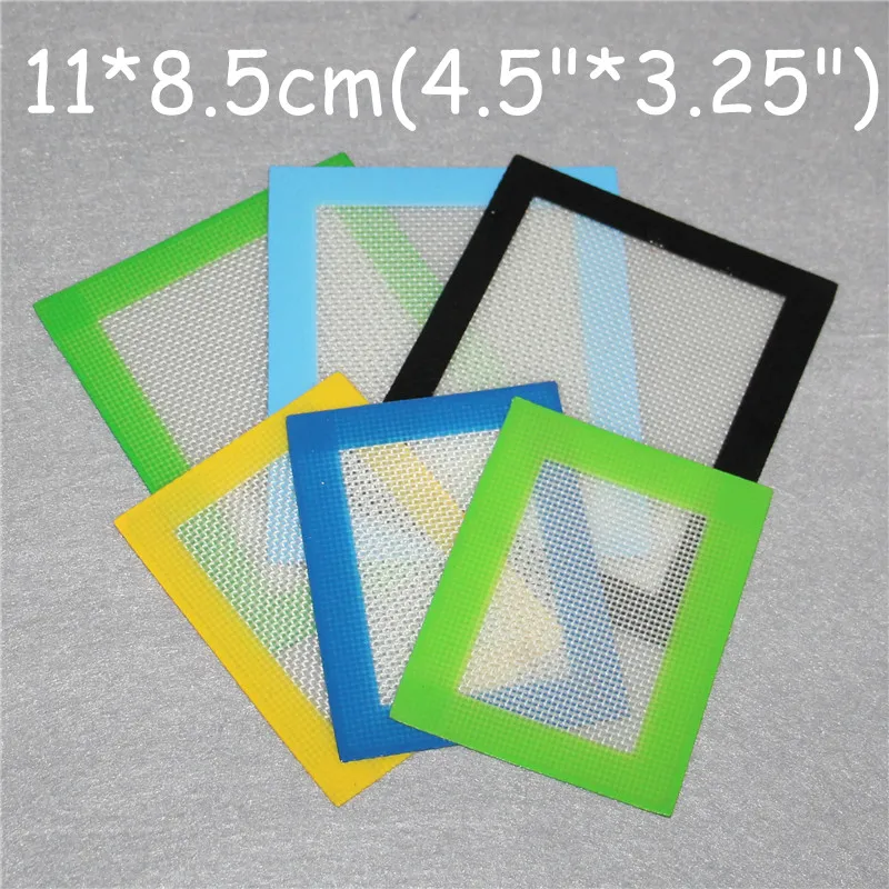 Silicone Mats Wax Non Stick Pads Silicon Dry Herb Mats 11*8.5cm Food