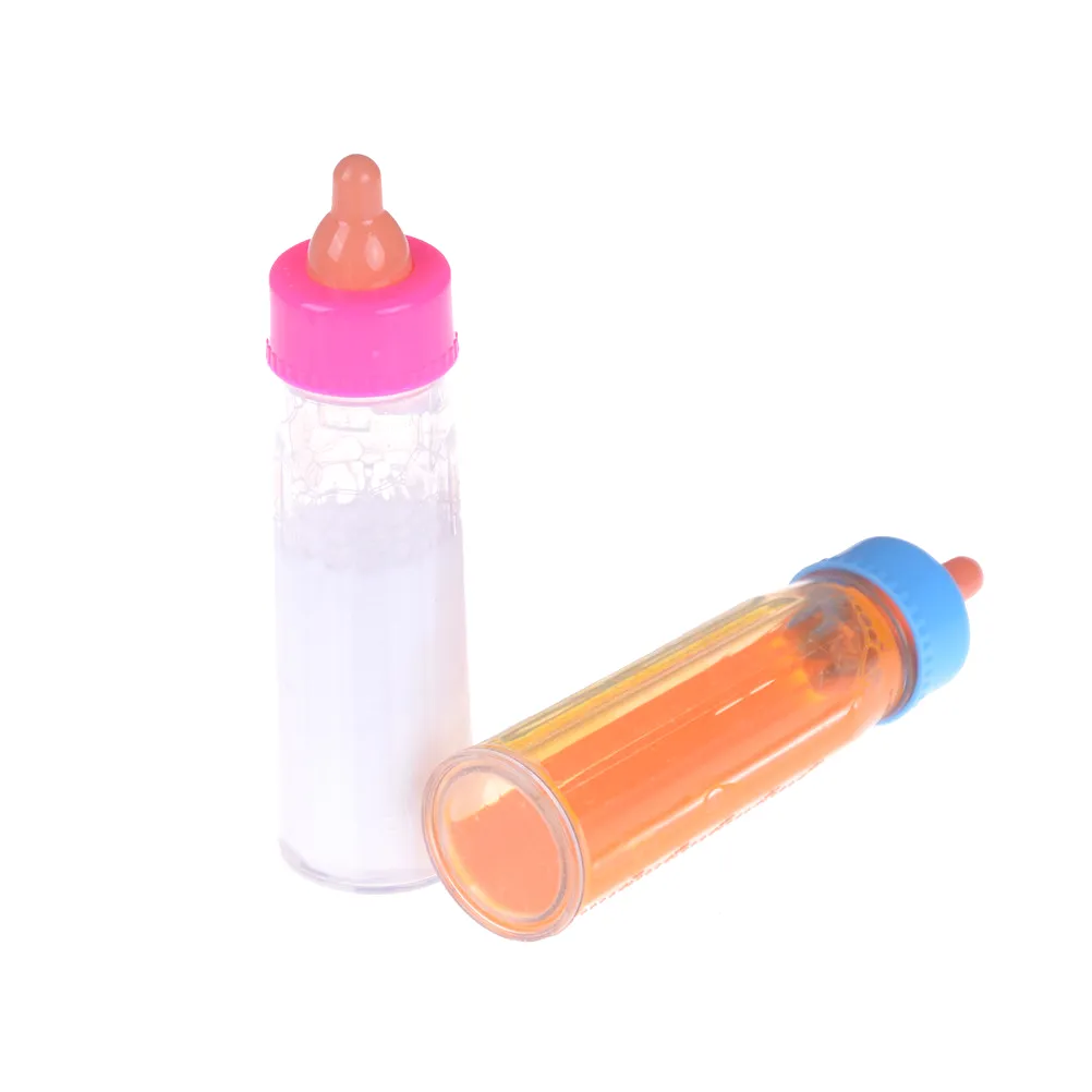 Baby Dolls Feeding Bottle Magic Dummy Pacifiers Set Disappearing Milk Bundle Kids Play Toy Accessory reborn preemie kit