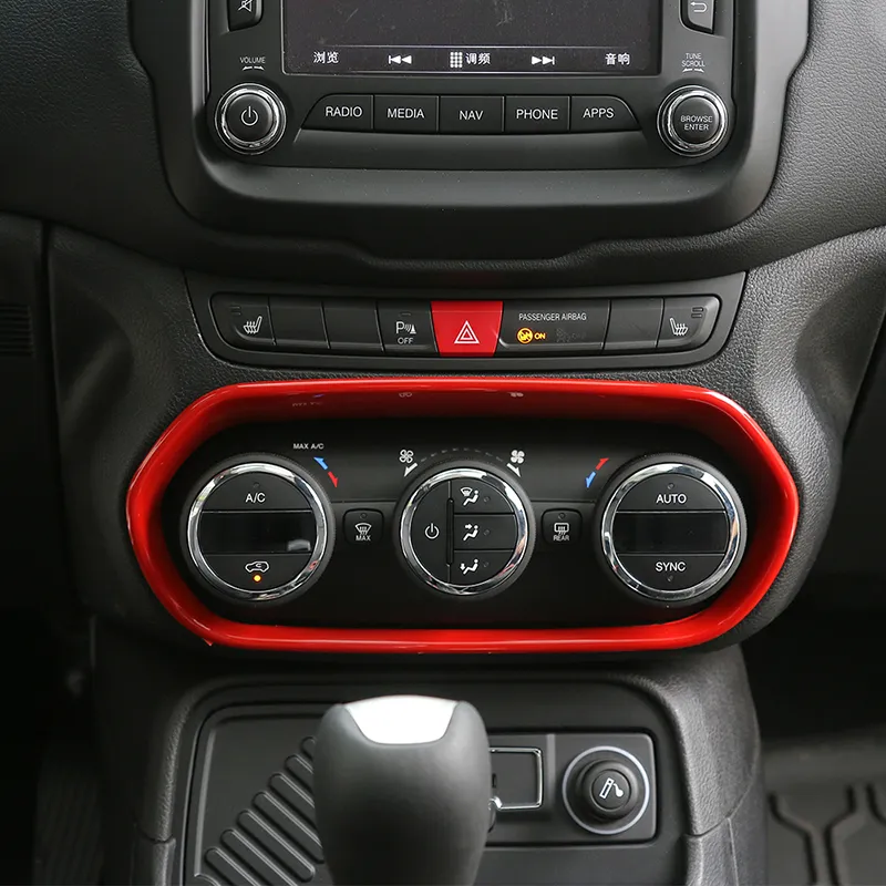 Chrome Lower Trunk Tailgate Trim Moulding S.Steel For Jeep Renegade - View #5