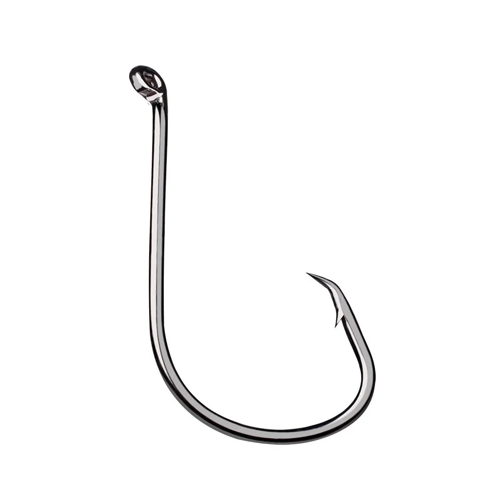 9 storlekar 180 7384 Crank Hook High Carbon Steel taggkrokar Asiatiska karpfiskeutrustning 200 stycken F577200326