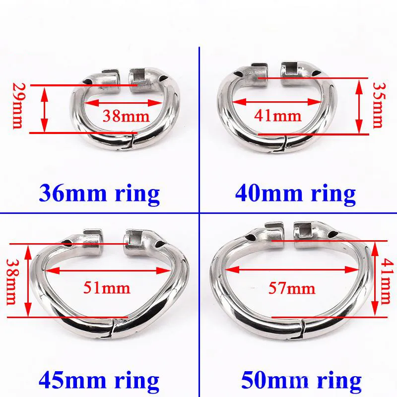 Design Small Male Chastity Devices 2 16 Stainless Steel Bend Cage Mens Virginity Lock Chastity Belt Adult Game Sex Toys