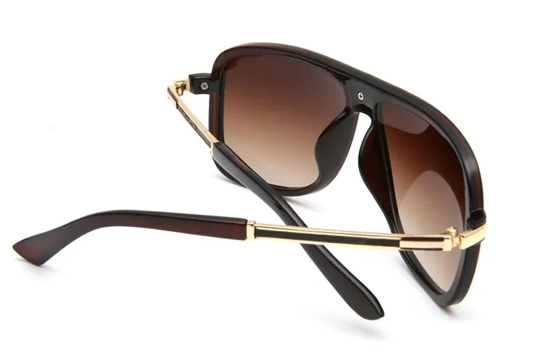 2018 Fashion Women Men Design Sunglasses polygon UV400 Gradient Vintage Brand Sun Glasses With Metal Frames For Women Sunglass A550