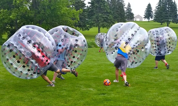 Gioco di football americano della bolla calda di trasporto libero Vestito della bolla della sfera della bolla del respingente di Zorb del corpo di alta qualità 100% TPU