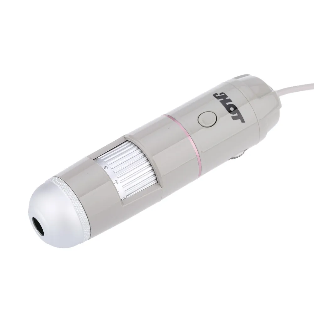 5x200x 8LED USB Digital hårbotten Hårmikroskop Skindetektoranalysator med OTG -funktion True 20MP kameraförstorare W7470062