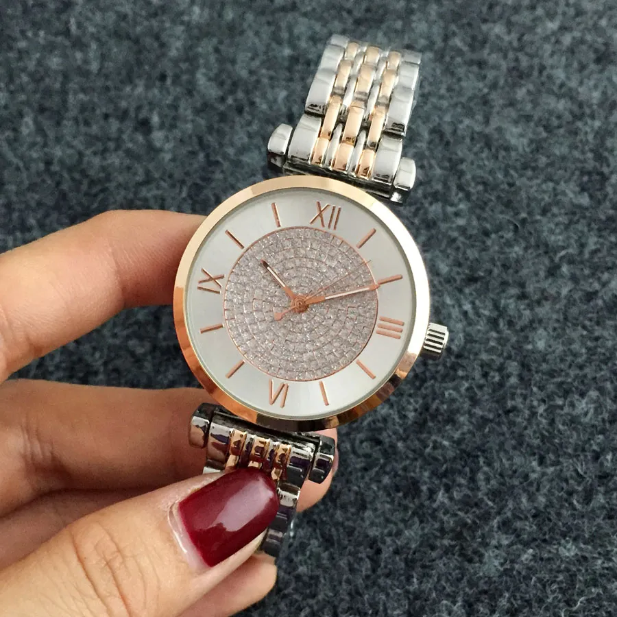 Elegant Gold and Silver Crystal-Accented Women\'s Quartz Watch Embassy by Gruen Watch Women OS Gold Crystal | Mercari main image 4