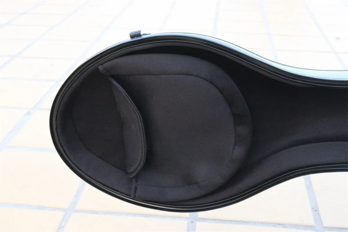 4/4 электрический виолончель случае смешанные углеродного волокна сильный свет 3,6 кг жесткий чехол черный цвет полный размер Yinfente