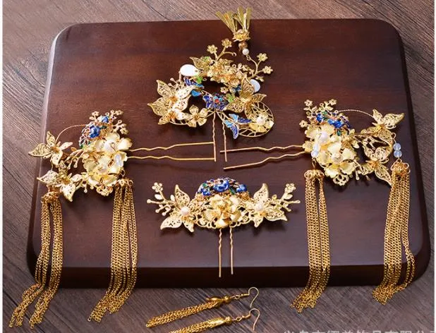 Cerchietto per capelli alla moda con sole e stelle, dorati, per