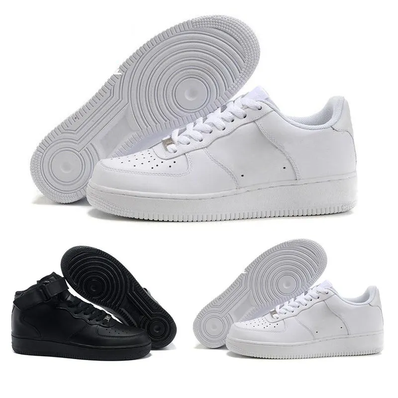 Kork För män Dam Hög kvalitet Fritidsskor Lågskurna Högskurna Helvit Svart Färg Designers Skor Sneakers Sneakers US 5.5-12