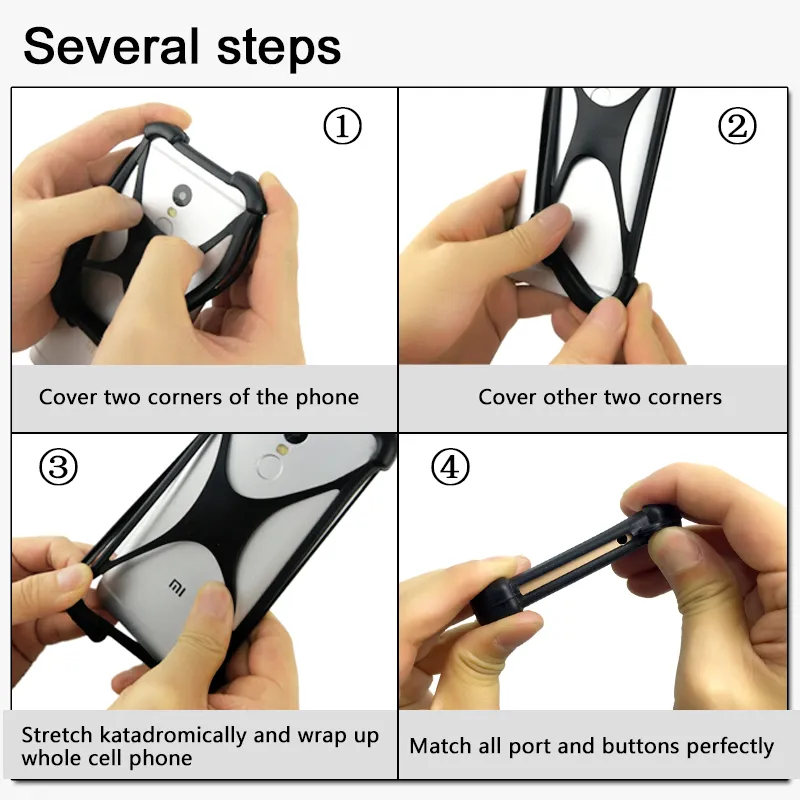 Silicone cell clearance phone covers