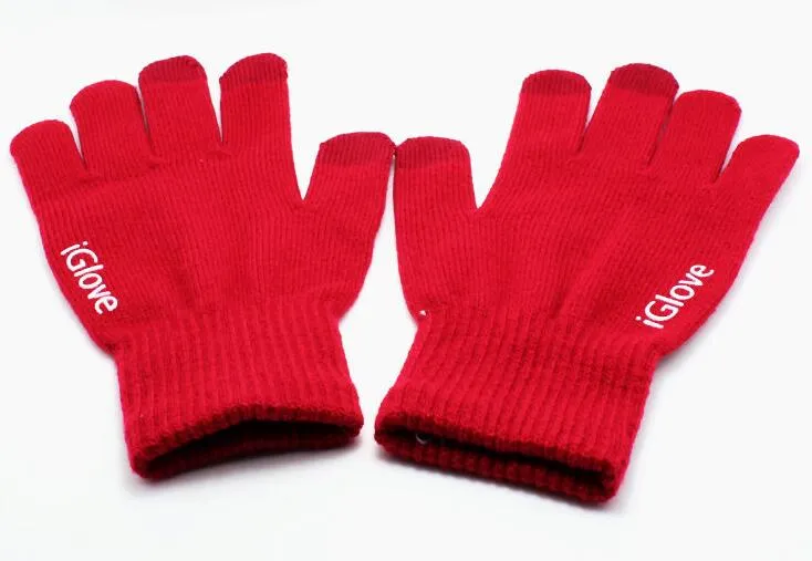 2019 Najwyższej jakości Unisex Iglove Pojemnościowe Rękawiczki dotykowe Rękawice wielofunkcyjne zimowe ciepłe igloves Rękawice do iPhone 7 Samsung S7 2 SZTUK Para