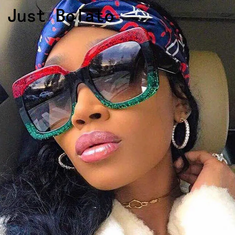 Vintage Italian Oversized 80s Sunglasses For Women With Big Frame