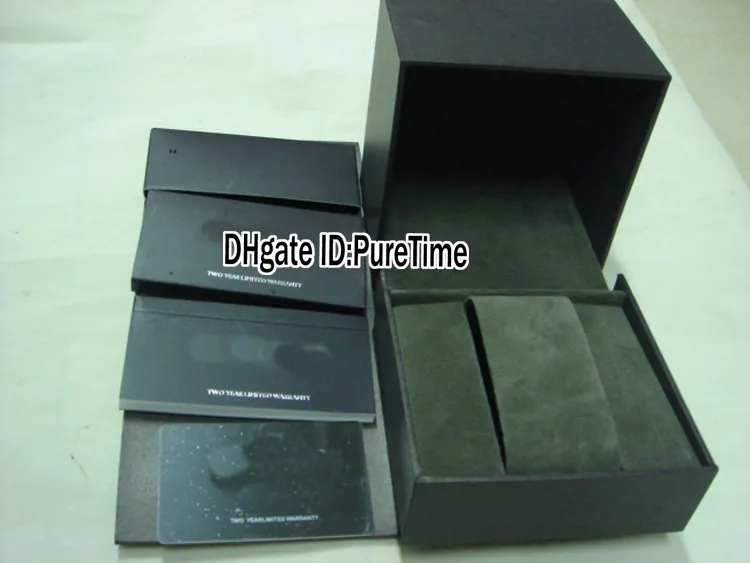 Hight Quality New Brown Watch Box 전체 오리지널 남성 남성 여성 시계 상자 인증서 카드 선물 종이 가방 GCBox 저렴한 pureti226g