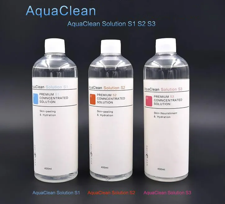 Microdermabrazion Aqua Peel Stężony roztwór 400 ml na butelkę Aqua Serum twarzy dla normalnej skóry