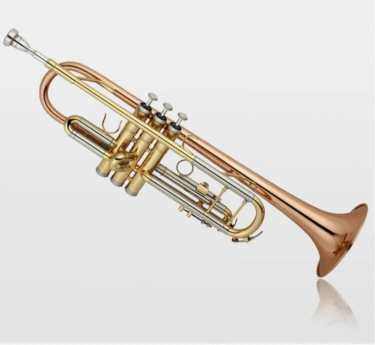 Baha alta qualidade Nova Música da trombeta Instrumento LT180S-72 de alta qualidade bronze de fósforo B plana Trumpet Professional envio de Desempenho