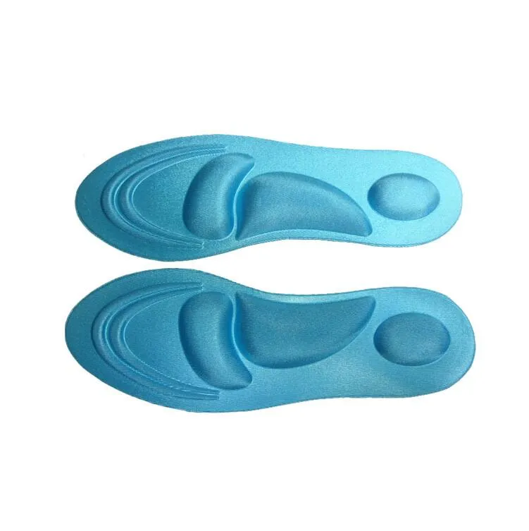 4D Sport Sponge Soft High Talon Shoe insemies Soutien Soutien de la douleur Massage orthotique Insert Coussin de coussin de réconfort d'amortisseurs