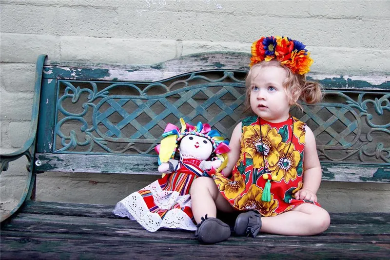 Baby Girls Outfits Set Verão 2018 Crianças Bonitos Roupas de Impressão Flor Menina Encabeça Colete + Shorts Leopardo Meninas Set Terno Roupas Infantis