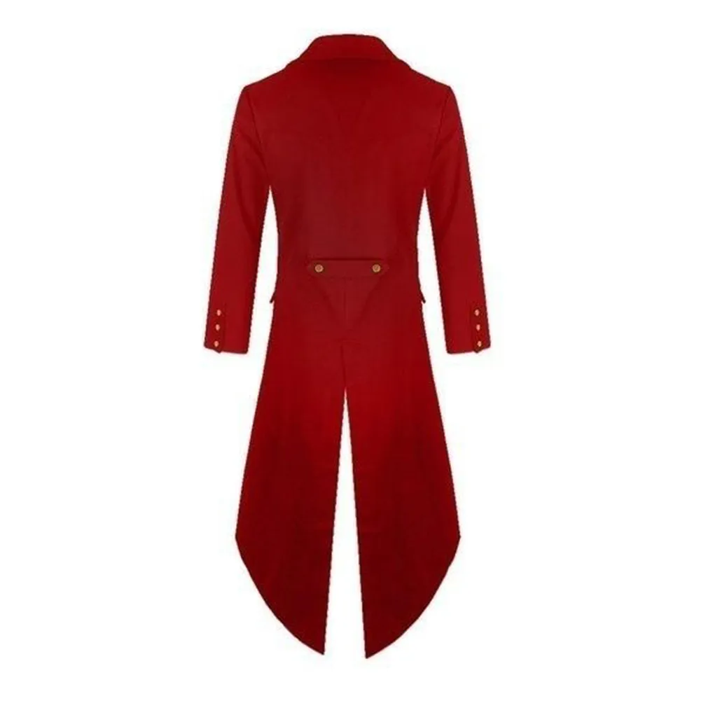 NEW Mens Outwear Steampunk Vintage Tailcoat Winter Jacket Gothic Victorian Frock Coat Uniform Costume 2 646 DHgate