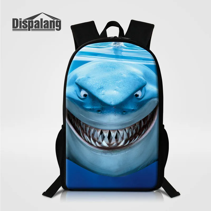 16 Inch Large School Bags For Primary Students Shark Animal Children  Backpack Boy Bagpack Mens Travel Shoulder Bag Rucksack Mochilas Rugtas From  Dispalang, $24.36