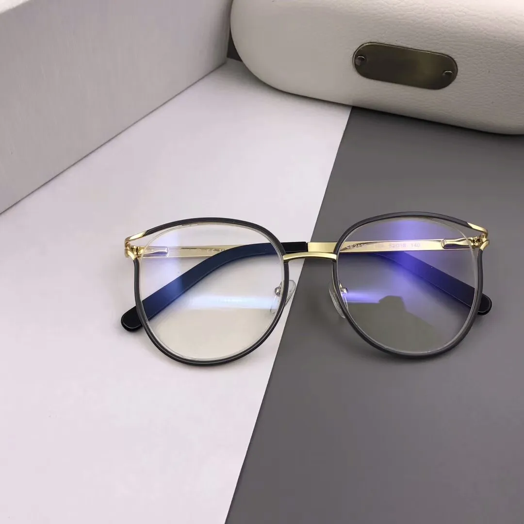 frame Optical Eyeglasses For Men and Women 2022 fashion Retro 2126 Style Anti-blue light lens plate Square Full Frame with box