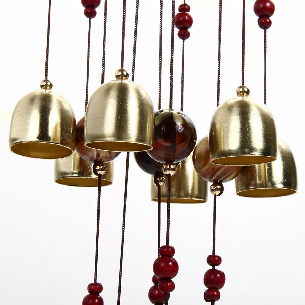 Set 3 Campane A Vento Giapponesi In Vetro - Rosa, Rosso, Blu Con Biglietto Benedizione - Foto 12