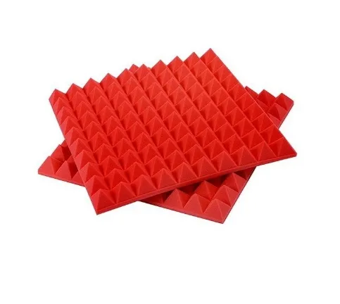 50*50*5cm recording studio pyramid shape acoustic sound reduction foam panel 2022