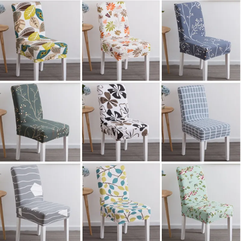 Printing Chair Cover Elastic Seat Chair Throw Covers Painting