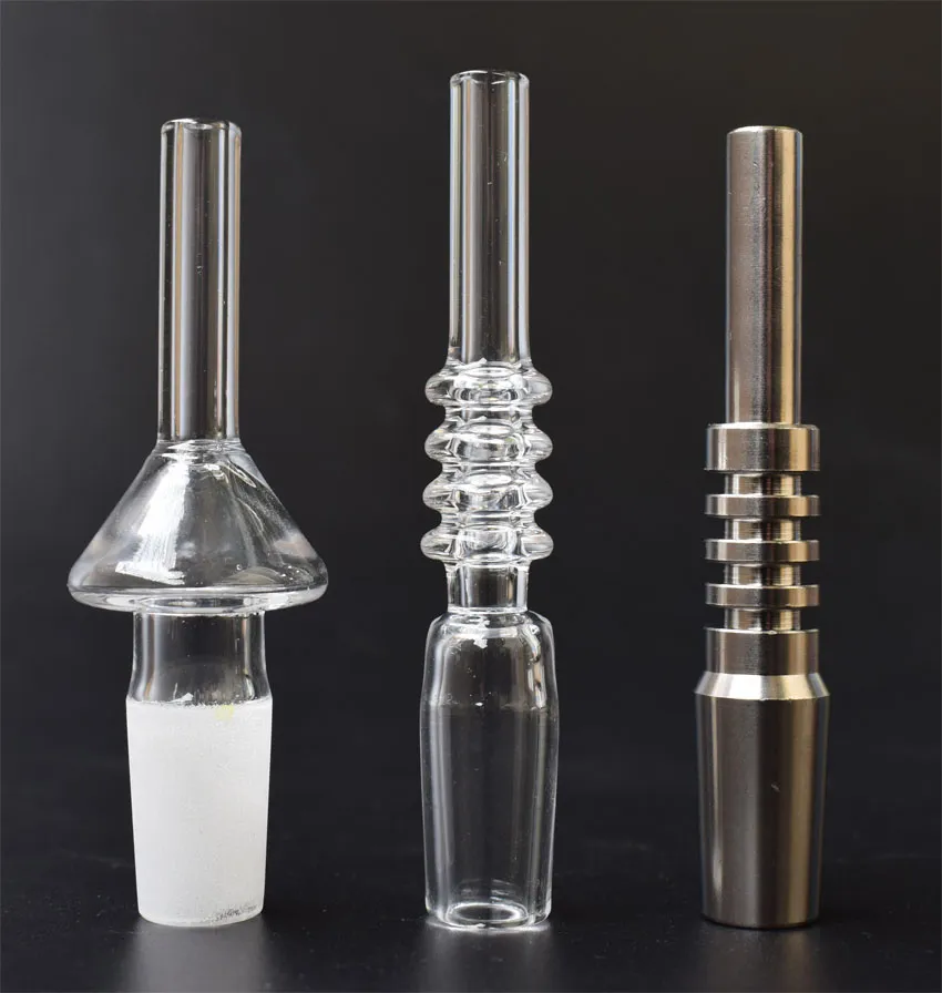 Quartz Banger Nail pour Nectar Collector Quartz Tip of Dab Domeless Titanium Nail 10mm 14mm 18mm Inverted Gr2 Titanium Tip