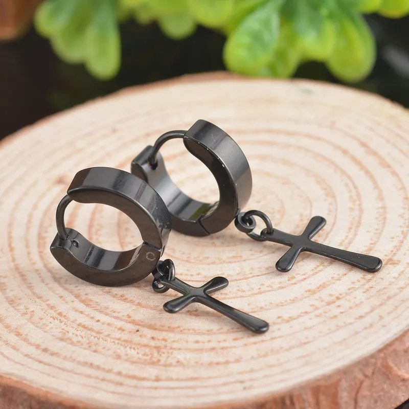 Круглые серьги для мужчин, кулон из нержавеющей стали, серьги-гвоздики в стиле панк-рок, мужские серьги Jewelry4700734