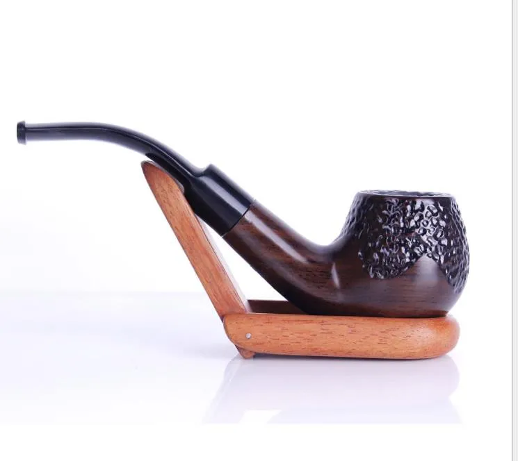 Marteau sculpté pipe en bois vogue et portable détachable ancien