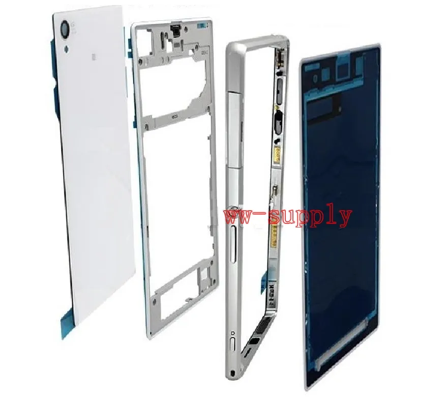 Carcasa para Sony Xperia Z1 L39H C6902 C6903 Chasis delantero carcasa completa Bastidor