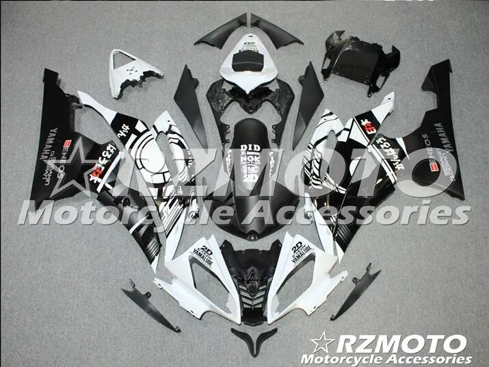 Литьевая форма новые обтекатели для Yamaha YZF-R6 YZF600 R6 08 15 R6 2008-2015 ABS пластиковый кузов мотоцикл обтекатель комплект черный белый d5