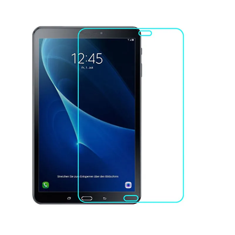 لجهاز Samsung Tab A 10.1 2016 T580 T585 واقي الشاشة الزجاجي المضاد للانفجار عالي الجودة