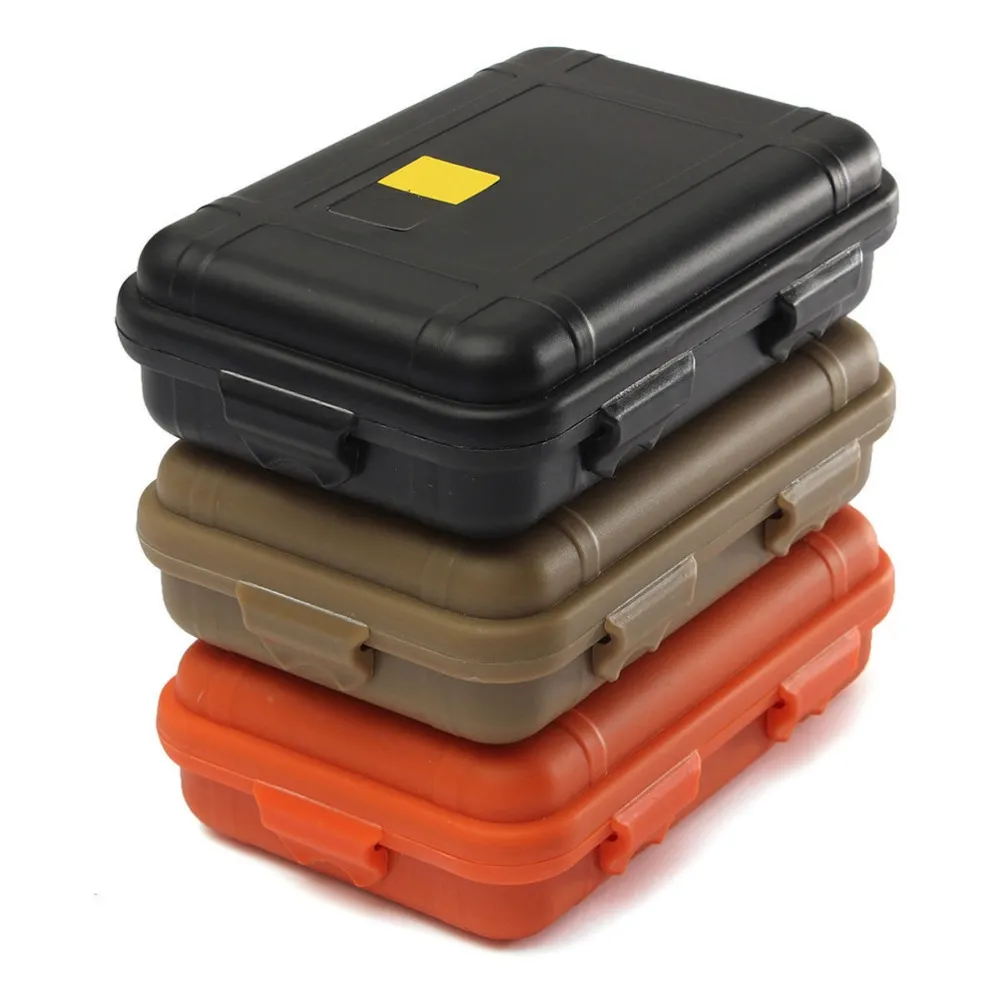 Outdoor Travel Plastic Shockproof Waterproof Box Storage Case Enclosure Airtight Survival Container Camping Shockproof Box310J