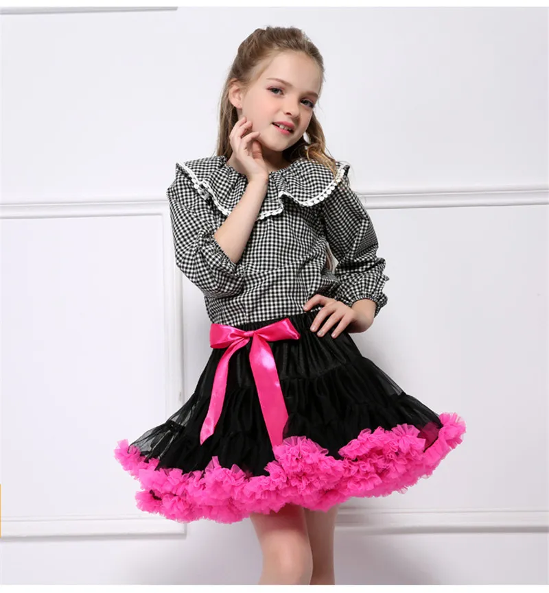 Jupe fille vêtements enfants ins jupe tutu princesse robe tulle jupe