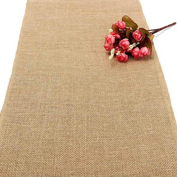JijAcraft Ruban Toile De Jute Rouleau De Jute Naturel 3,8cm X 10M, Vintage Hessian Roll Pour Décoration De Mariage Et Noël, Bricolage