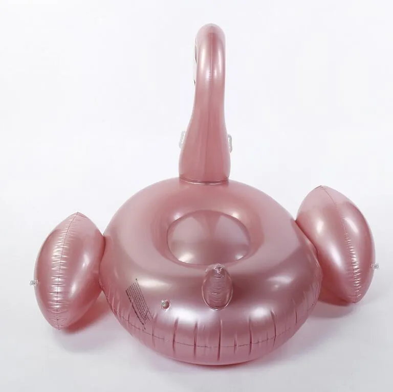 Flotador Inflable Gigante De Flamenco Para Piscina, 42 Pulgadas Flotador De Piscina De Flamenco Rosa Para Fiesta Con Valvulas Rapidas Flotadores