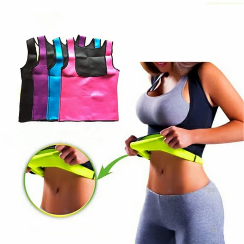 Women Neoprene Body Shapers Shapewear Push Up Vest Waist Trainer Tummy Belly Girdle Hot Body Shaper Waist Cincher Corset