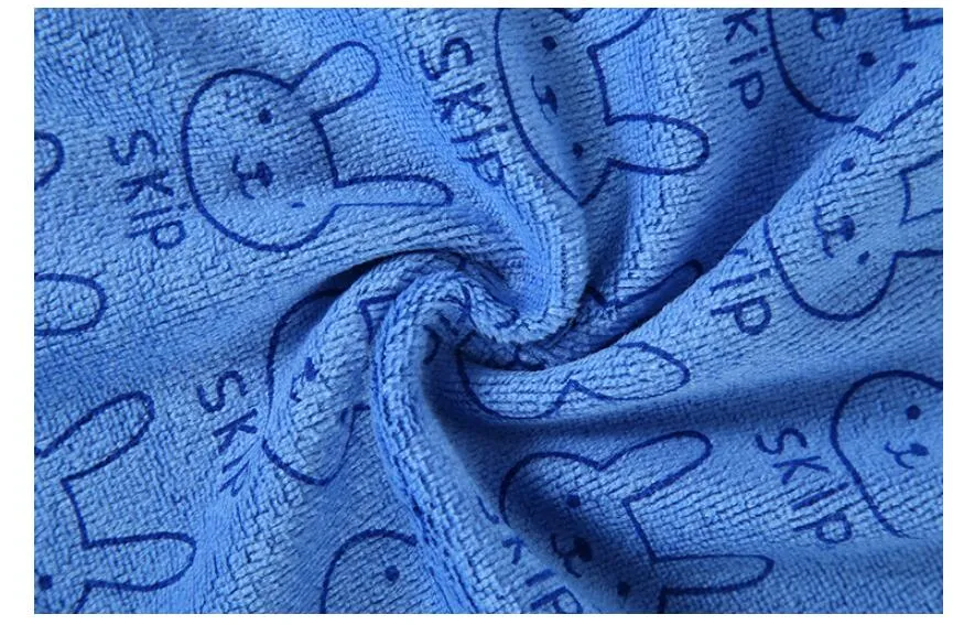 Cute Baby Towel Face Microfiber Absorbent Suszenie Wanna Plażowa Ręcznik Washcloth Swimwear Baby Cotton Kids Towel
