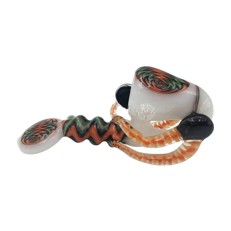 Lobster bubblers glass pipes hand pipes 6.7 inch unique tobacco tube for smoking dry herb