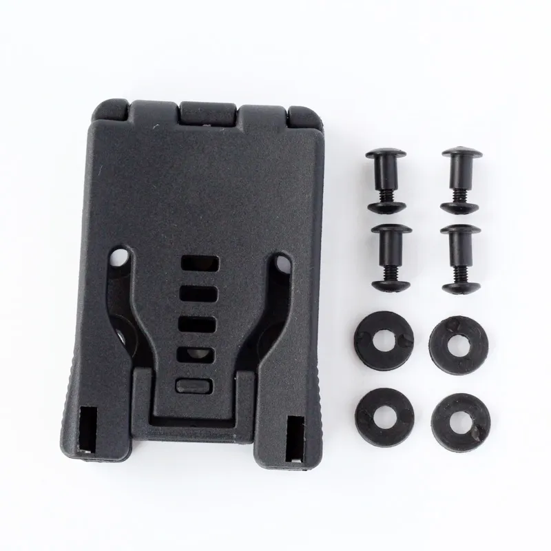 DHgate Large Tek Lok Belt Loops DIY Belt Clip for Knife Sheath Holster Kydex Tactical Accessories Khaki Black Tactical Gear