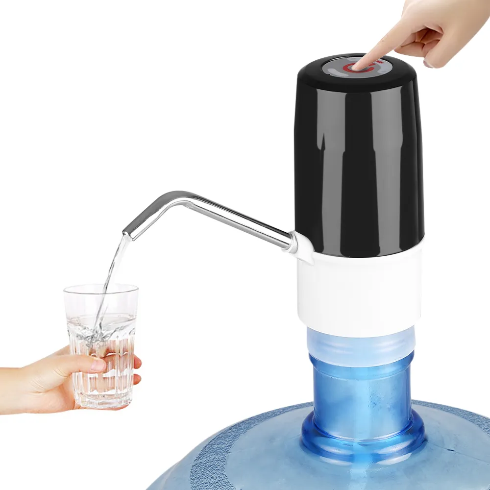 Automatische Trinkwasserpumpen-Fassschalter-Knopf-Wasserflasche Pumpe Gallone Flasche Trinken elektrischer Dispenser USB