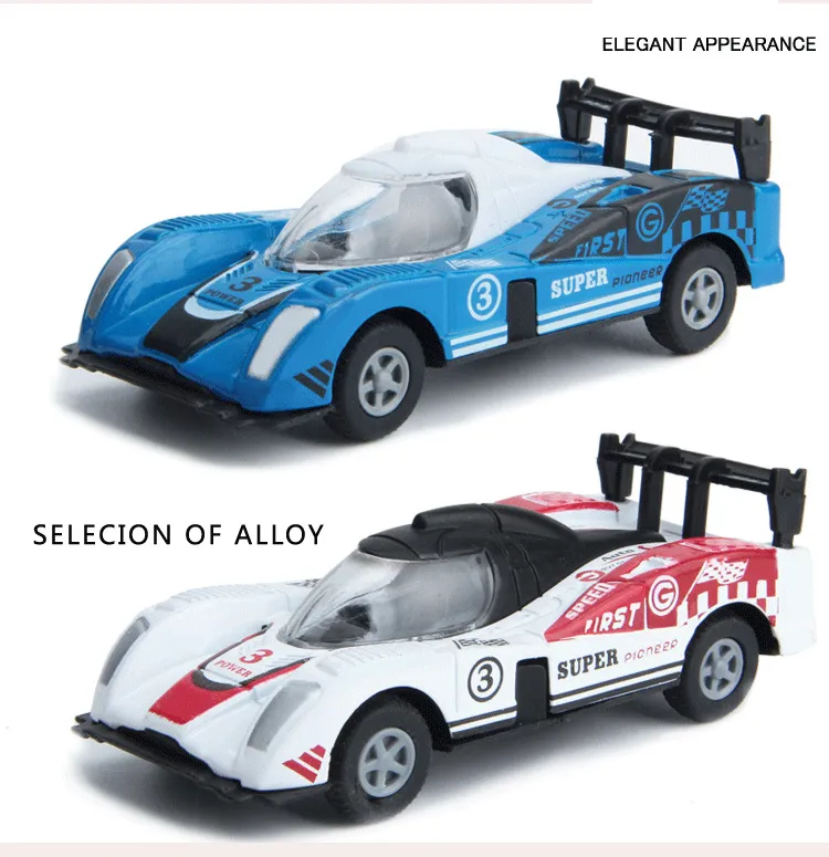 ألعاب Alloy Car Model، Mini F1 Car، سيارة رياضية، Paterns المختلفة، قوة السحب الخلفي، محاكاة عالية، لهدايا حفلة عيد الميلاد للأطفال، جمع