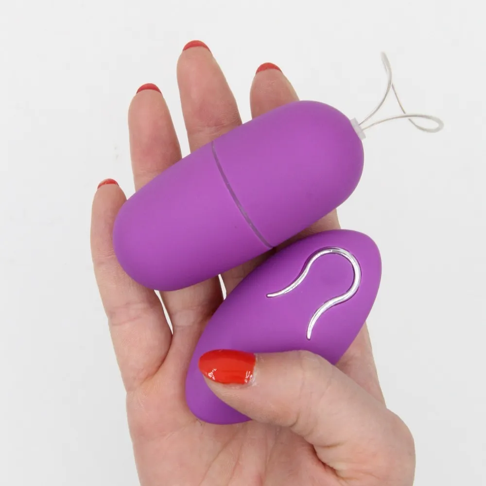 Dingye Wireless Remote Control Egg Vibrator for Women, Jelly Material,  Purple, Model DY550 from Dhgate Vibrators