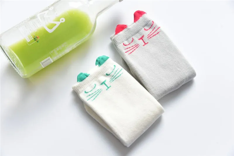 Baby Socks 2019 Newborn Cotton Cute Cartoon Animals Non-Slip Leg Warmers Stocking Socks For Infantile Toddler High Quality Breathable Socks