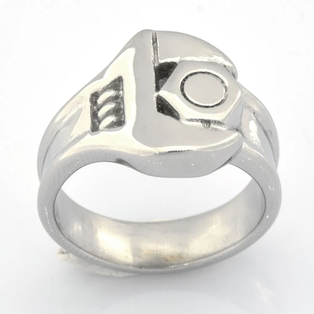 Anillos De Motociclistas Vintage: Anillo De Llave De Herramienta