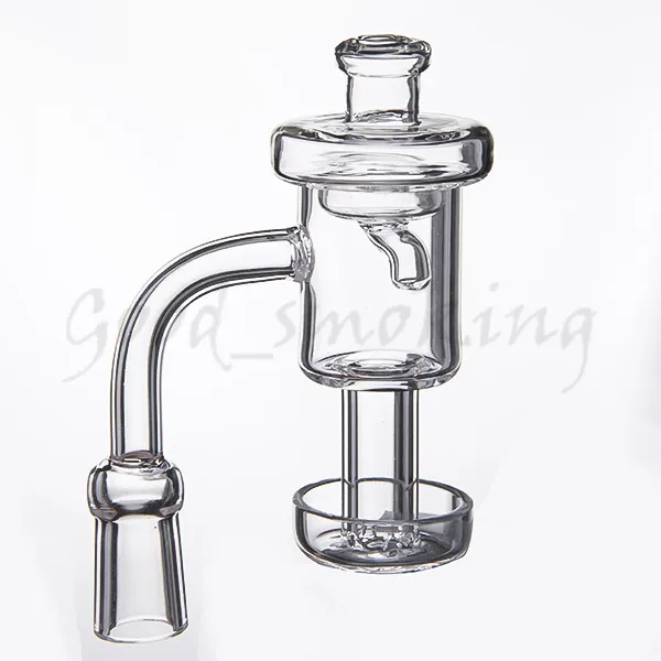 Terp Vacuum Smoking Accessories Quartz Banger Nail with Carb Cap Domeless 10mm 14mm 18mm Domeless For Glass Bongs