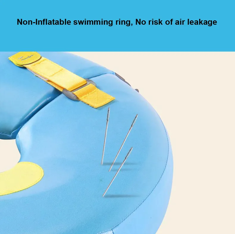 Water Sports Safer Baby Neck Float Non Inflatable Baby Swim Ring Circle