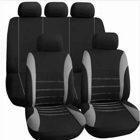 Autoyouth Universal Car Seat Covers 9 SZTUK Pełne zestawy Siedzenia samochodowe Pokrywy do Crossovera Sedan Auto Wewnętrzne Ochraniacze