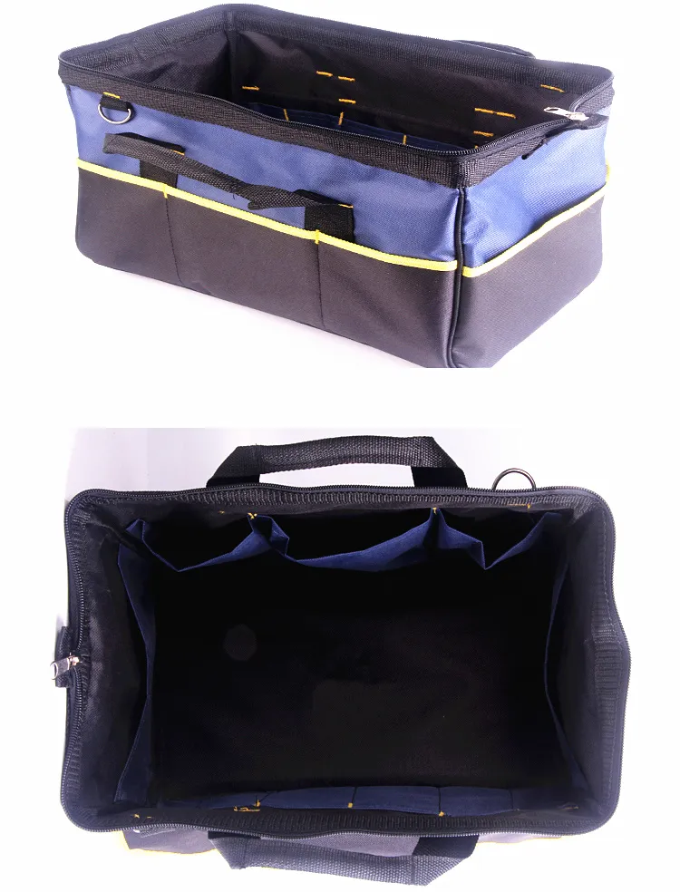 Thicken 600D Doulbe Laag Oxford Doek Tool Bag Canvas Multifunctionele Hand Schouder Elektricien Hardware Reparatie Kit