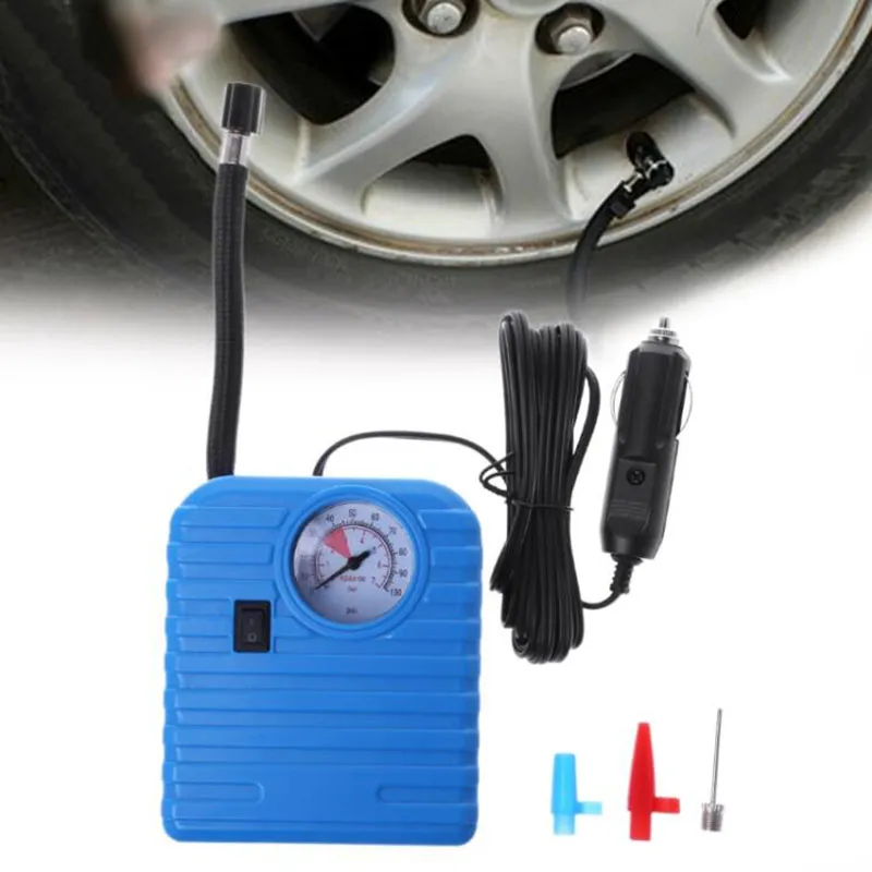 DC 12V auto pneu pneu inflável mini emergência de alta pressão pneu inflator ar compressor frete grátis